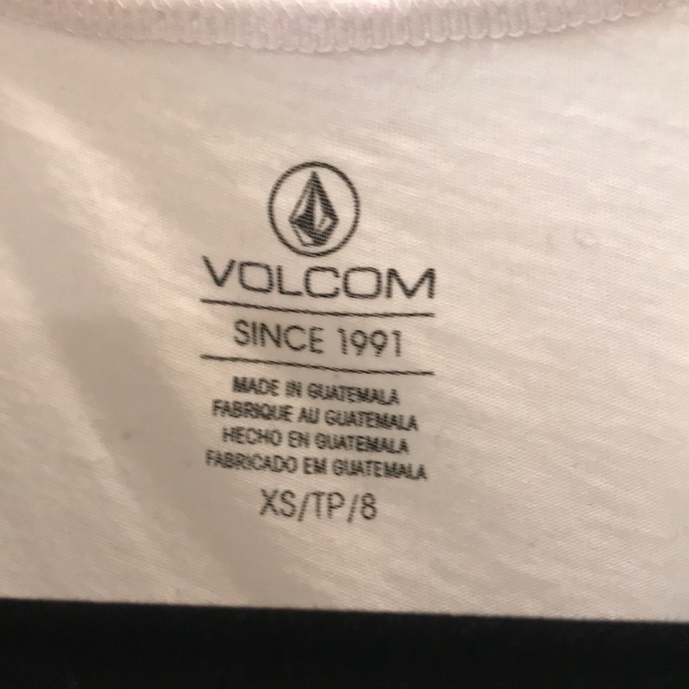 Volcom white top - Picture 2 of 3